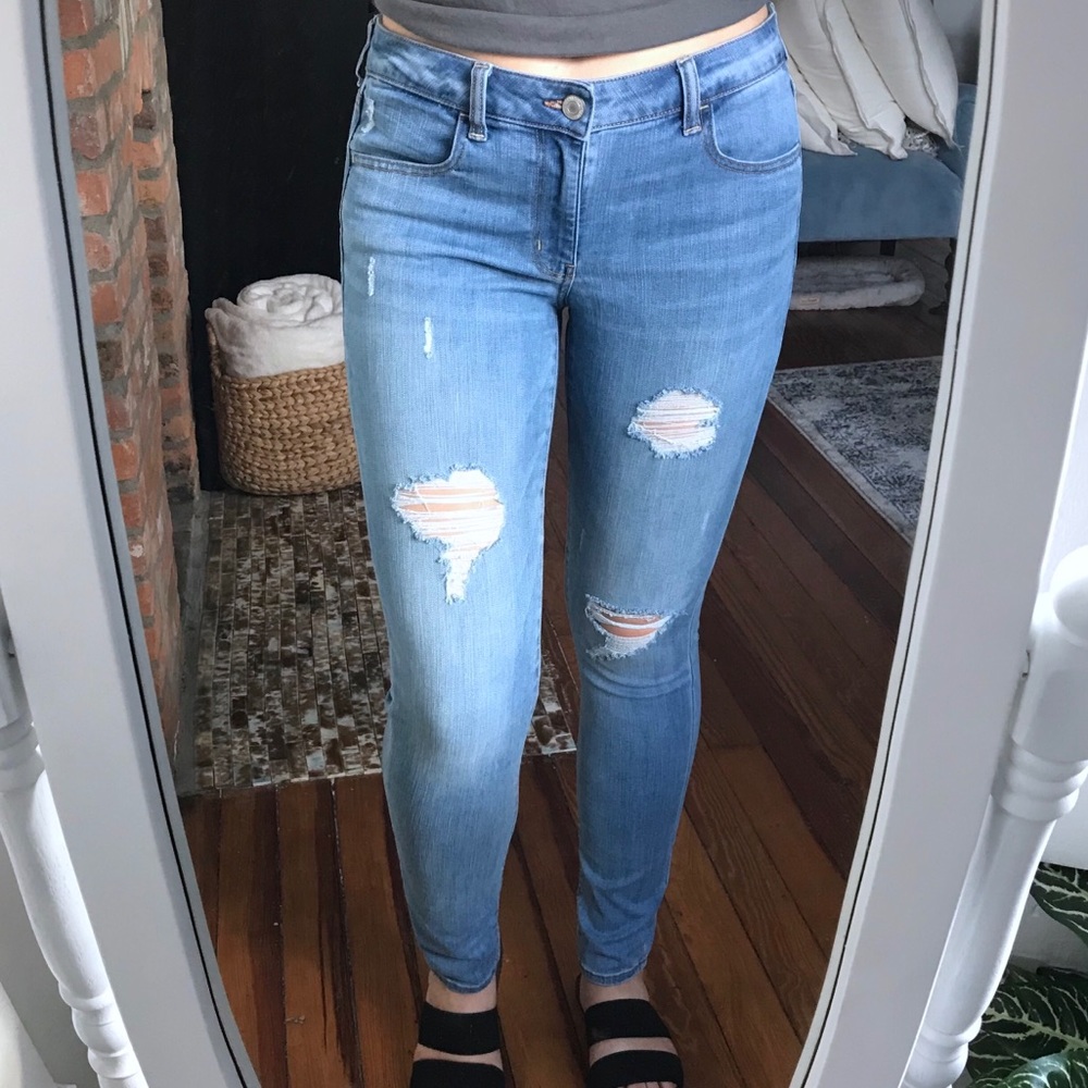 American Eagle Super Stretch Jegging 14 X-Long